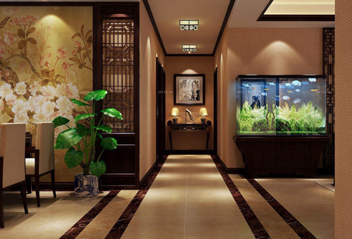 小小玄關(guān)的瓷磚設(shè)計，歸家后映入眼簾的第一道風景