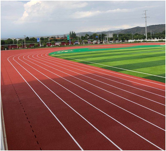 遠(yuǎn)洋環(huán)保塑膠跑道 又建一個校園混合型跑道標(biāo)桿工程